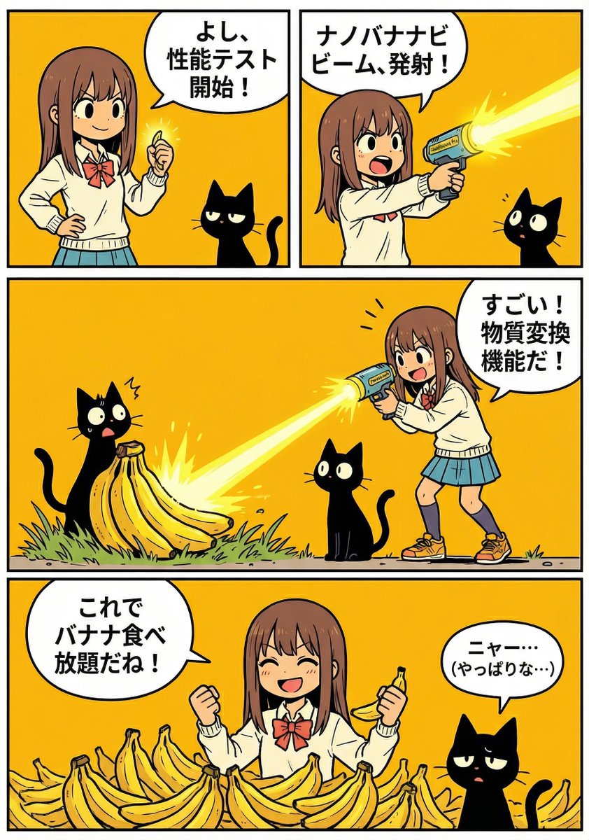A4 manga about how amazing Nano Banana Pro is — output 1