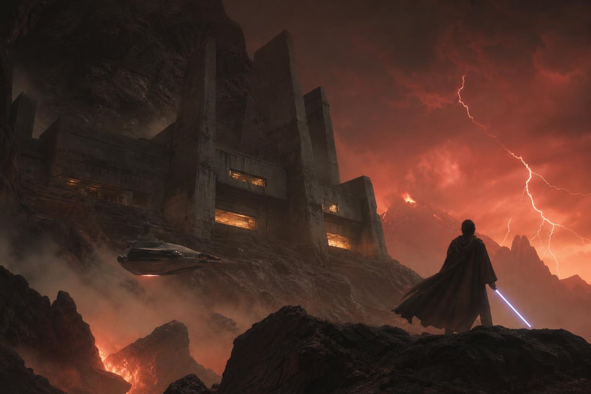 YouTube Thumbnail - Imperial Research Bunker on Volcanic Planet — output 1