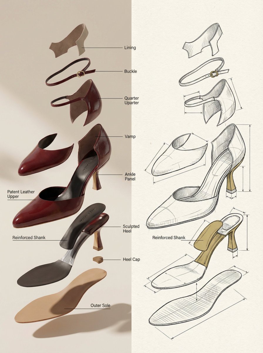 Infographic / Edu Visual - Exploded View Product Render Prompt — output 1