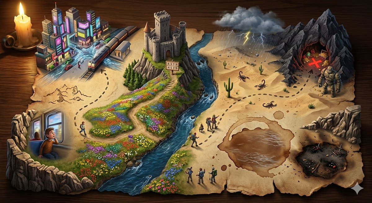 Comic / Storyboard - Treasure Map Adventure Prompt for Nano Banana 2 — output 1