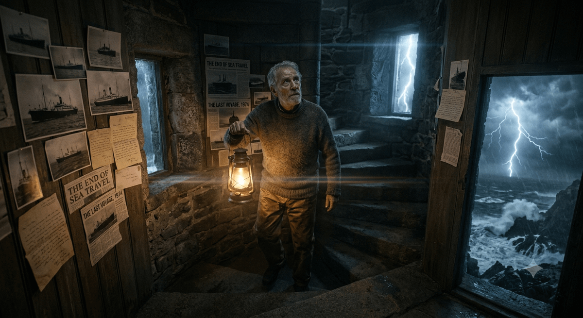Comic / Storyboard - The Lighthouse Keeper Storyboard — output 1