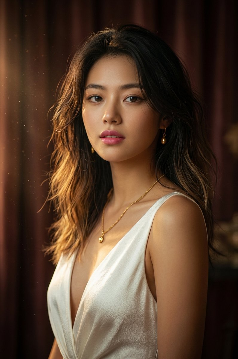 Fine Art Model Portrait — output 1