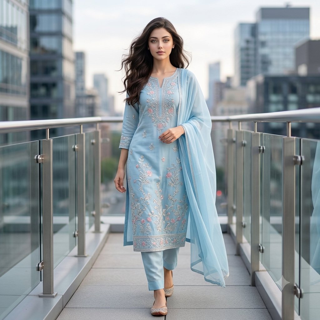 Product Marketing - Urban South Asian Fashion Portrait — output 1