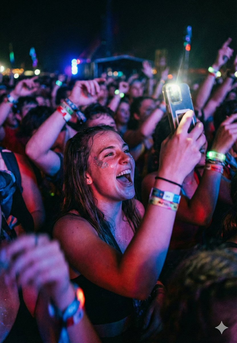 Cinematic Concert Crowd Photo Prompt — output 1