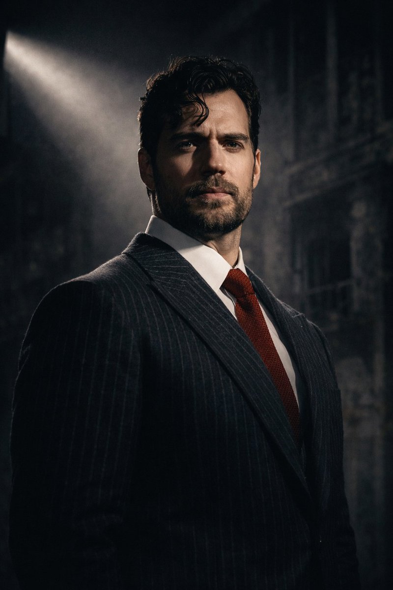 Dramatic Cinematic Low-Angle Portrait Prompt (Reference Image Required) — output 1