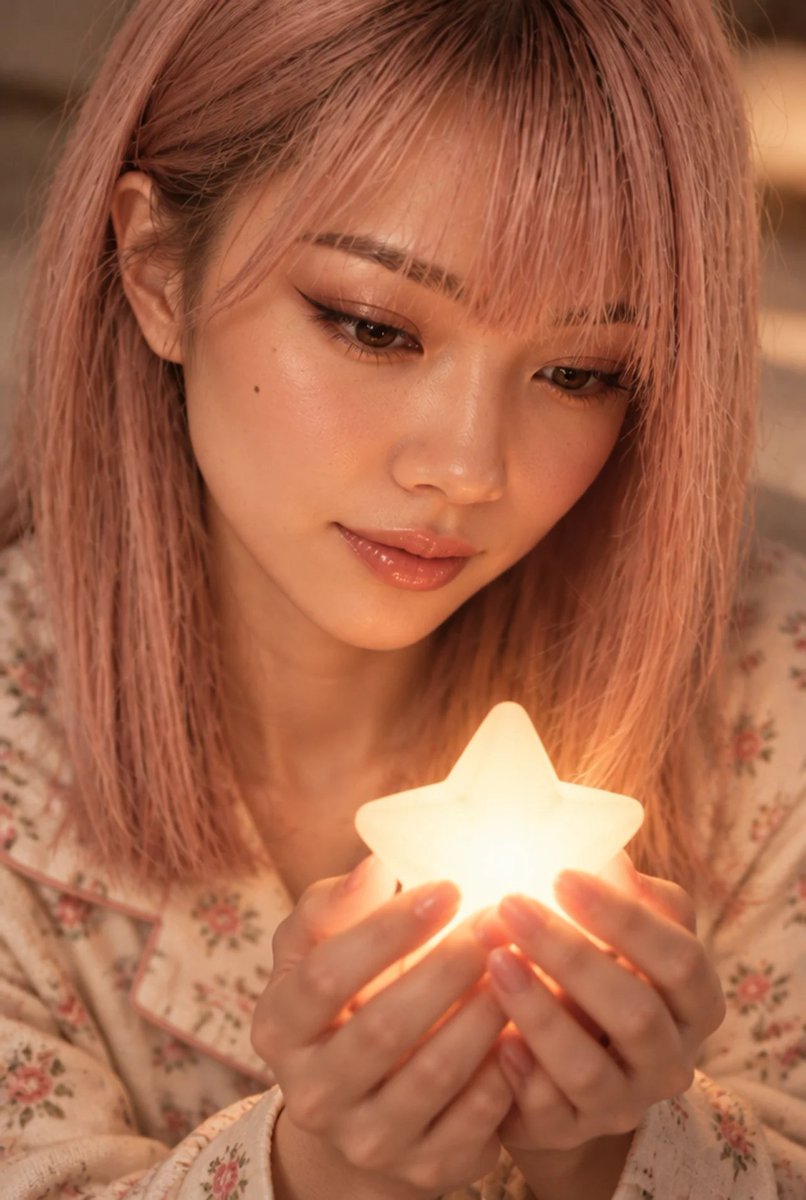 Profile / Avatar - Cute Star Night Light Portrait Comparison