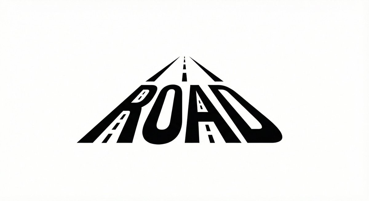 Minimalist Word-as-Object Logo Design — output 1