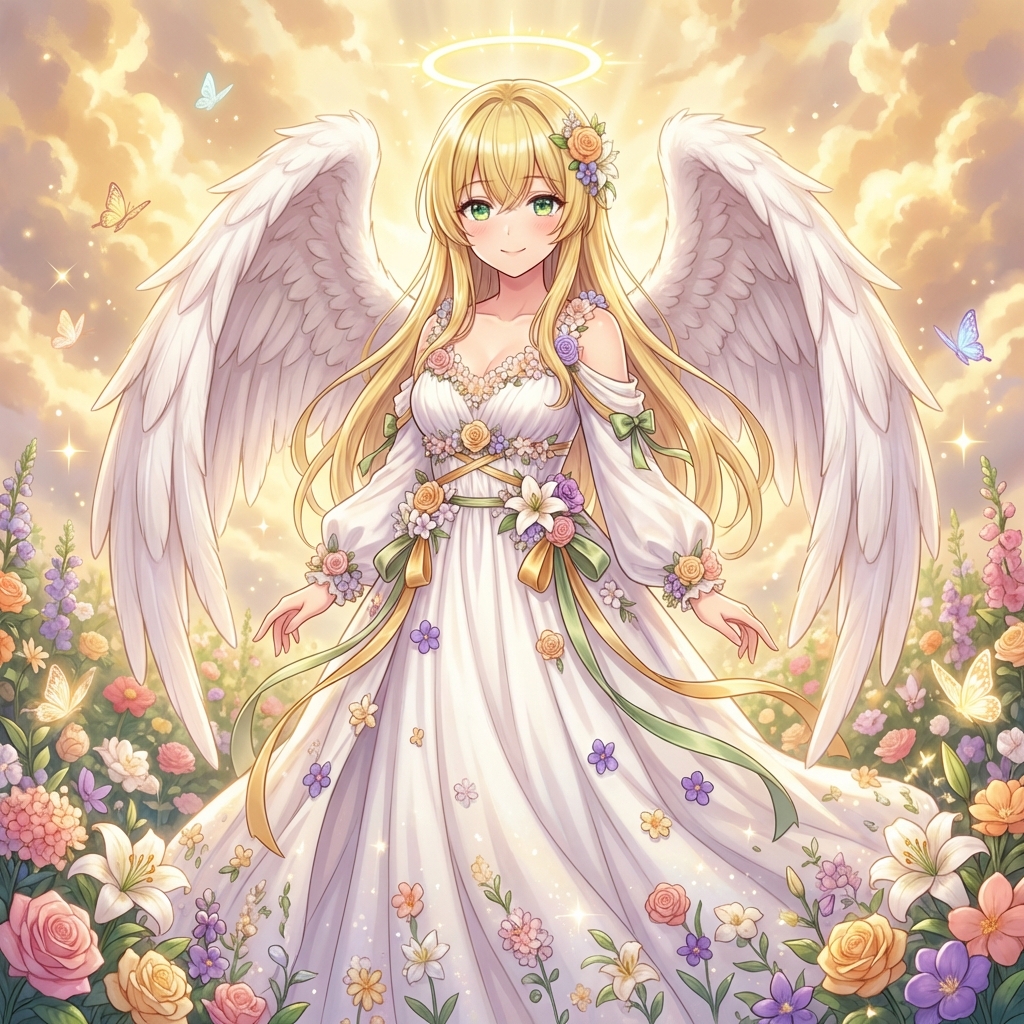 Profile / Avatar - Generating a Guardian Angel with Nano Banana Pro โ output 1
