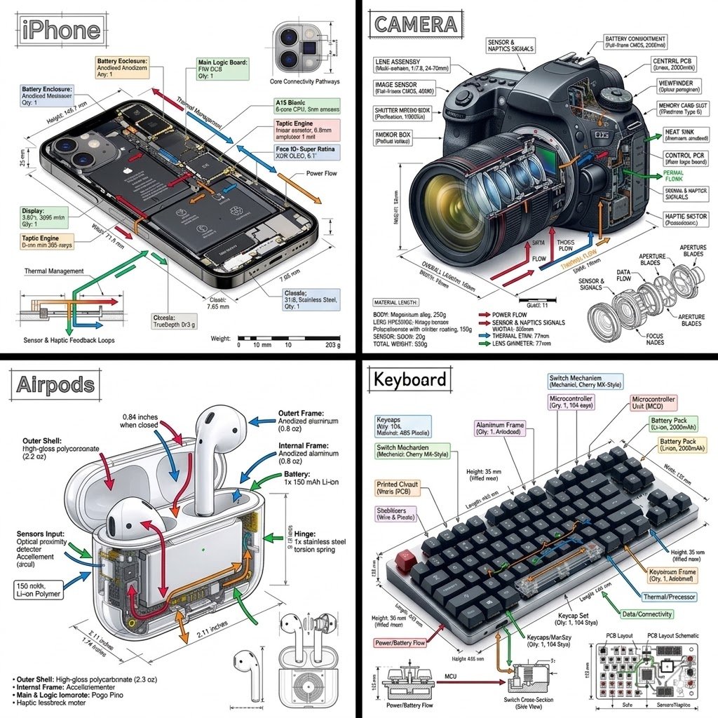 Infographic / Edu Visual - Engineering Product Infographic Design — output 1