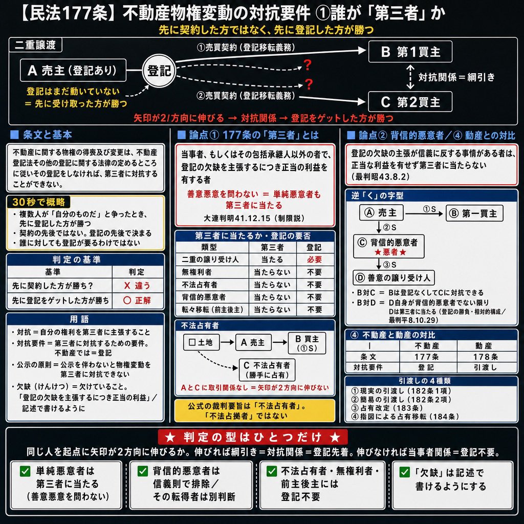 Infographic / Edu Visual - Japanese Civil Code Article 177 Infographic — output 1