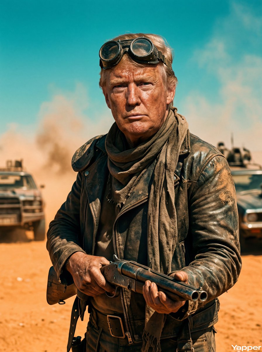 Comic / Storyboard - Mad Max Wasteland Survivor Film Still — output 1