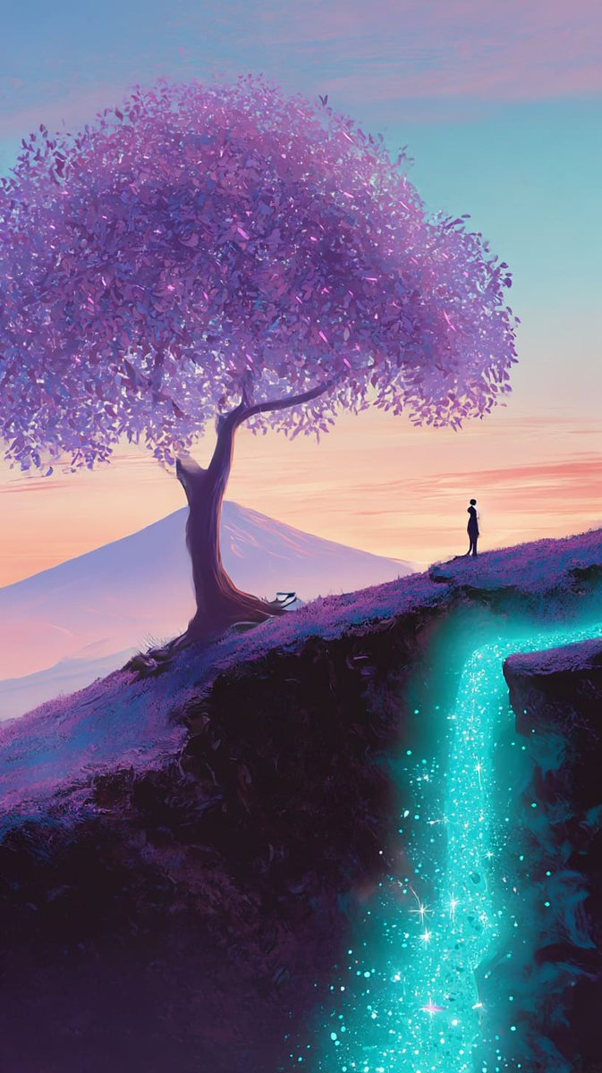 Game Asset - Serene Landscape and Surreal Figure at Sunset — output 1