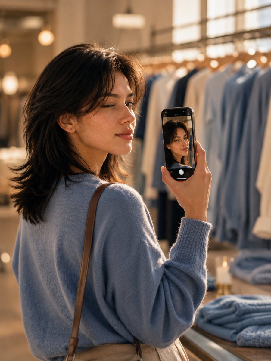 Profile / Avatar - Boutique iPhone Reflection Portrait — output 1