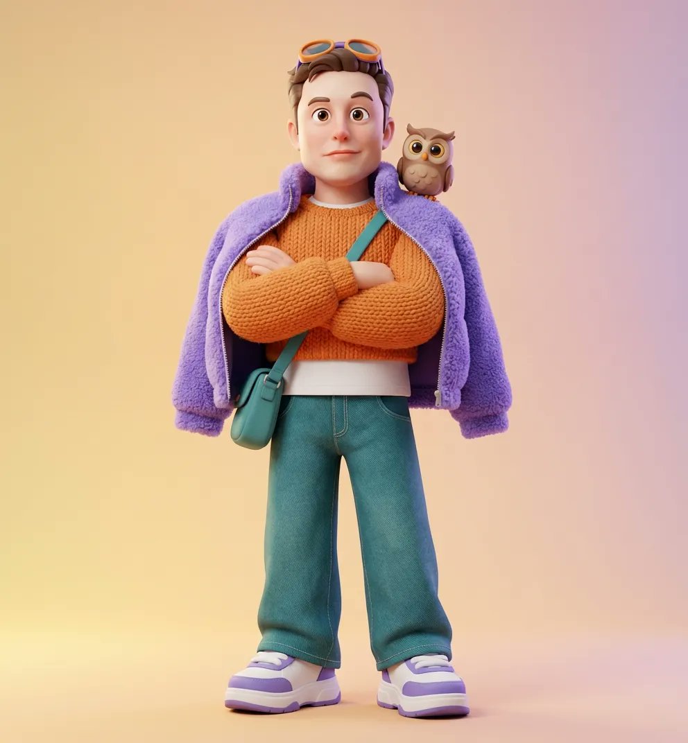 Game Asset - Ultra-Detailed 3D Stylized Character Design Prompt — output 1
