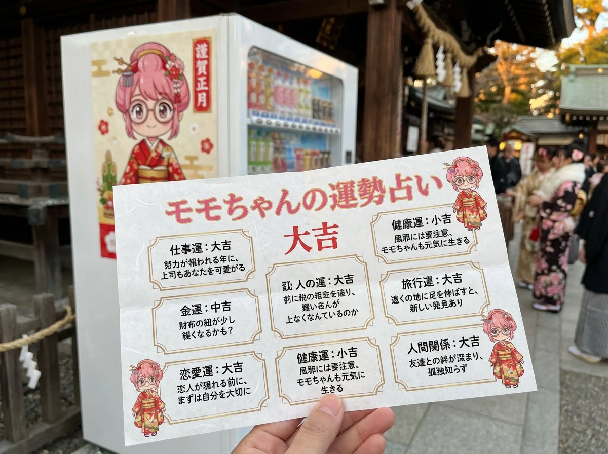 Omikuji (Fortune Slip) Generation Prompt with Character Integration — output 1