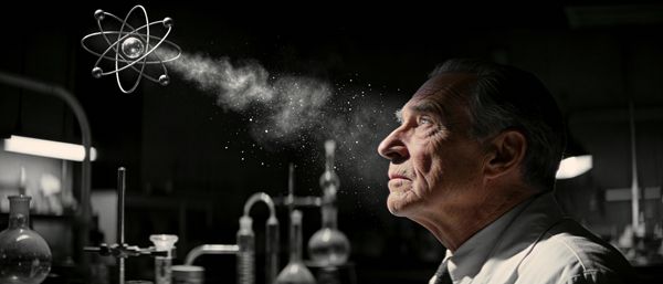 Cinematic Scientist Portrait — output 1