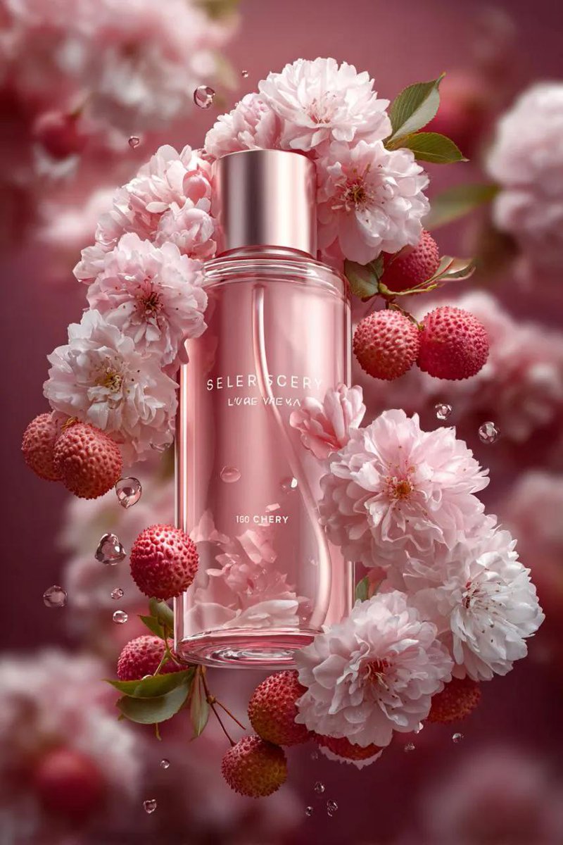 E-commerce Main Image - 3D Floating Cosmetic Bottle Product Shots — output 1