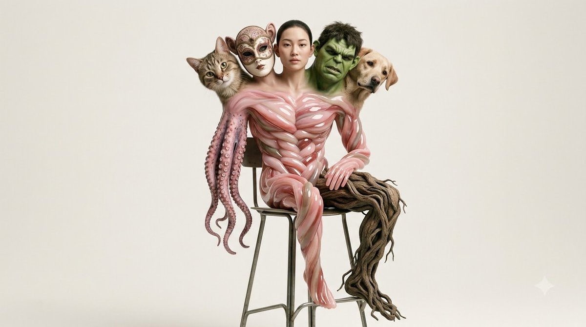 Product Marketing - Surreal Candy Doll Character Prompt — output 1