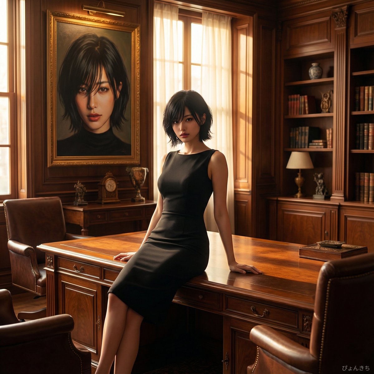 Luxury Office Portrait Prompt (Image-to-Image) — output 1
