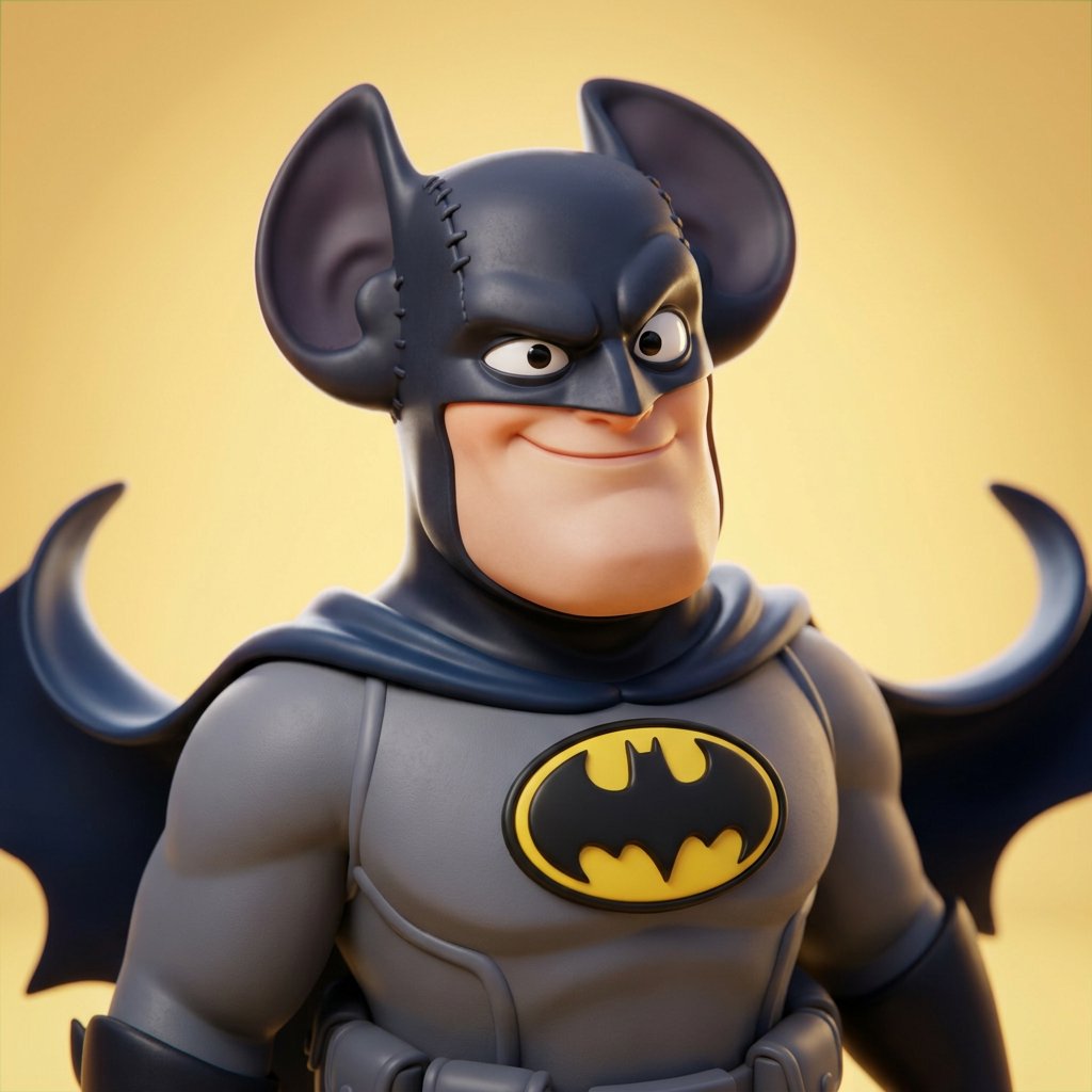 Profile / Avatar - 3D CGI Big-Head Cartoon of Harry Potter — output 1