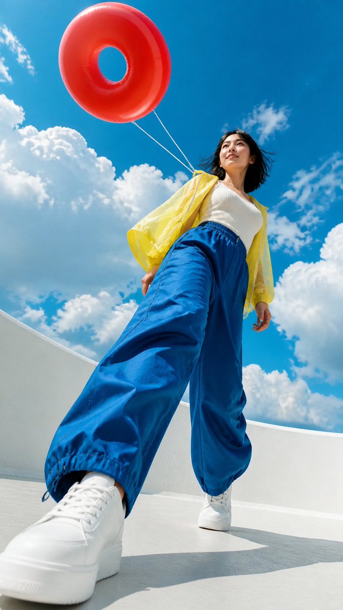 Social Media Post - Summer Fashion Surreal Composition — output 1