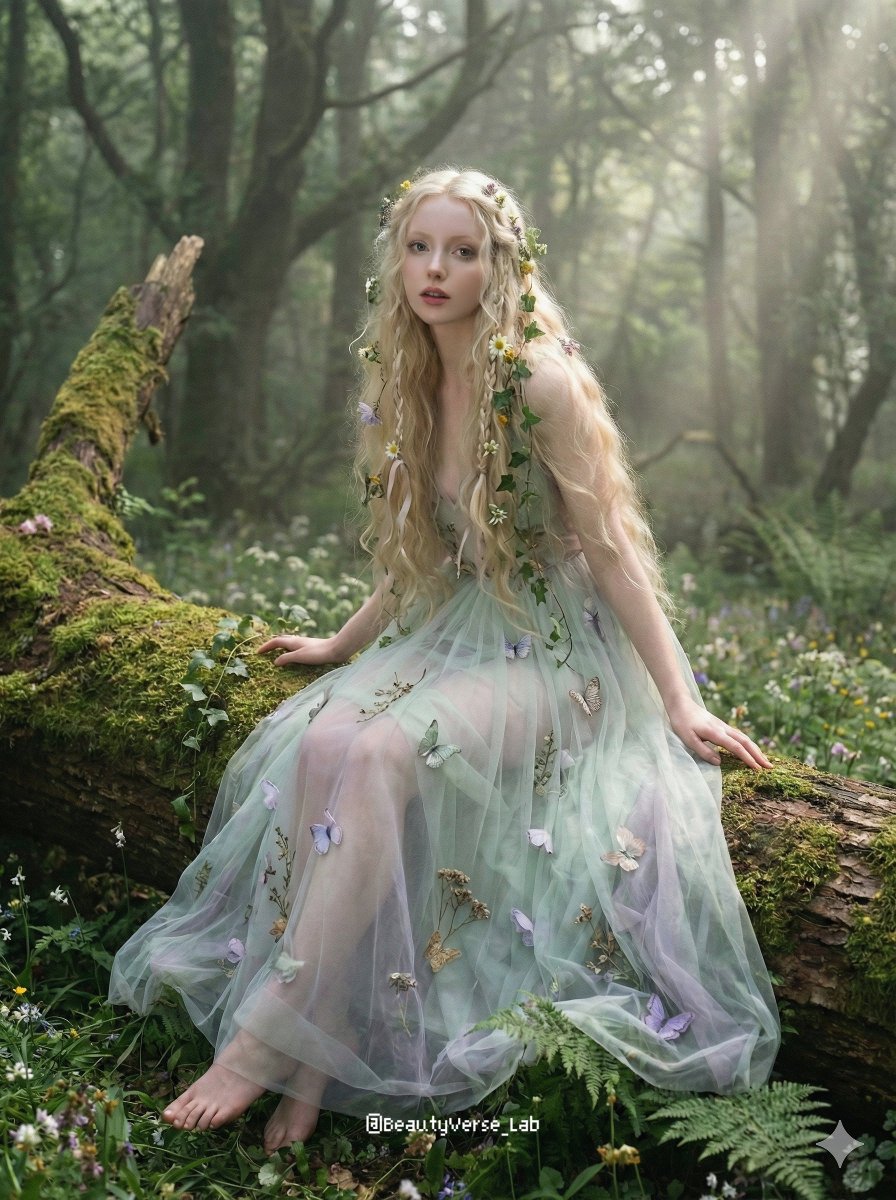 Dreamy Fairyland Forest Portrait — output 1