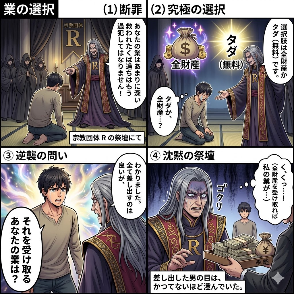 Comic / Storyboard - Nano Banana Pro 4-Panel Manga Prompt: The Ultimate Choice — output 1