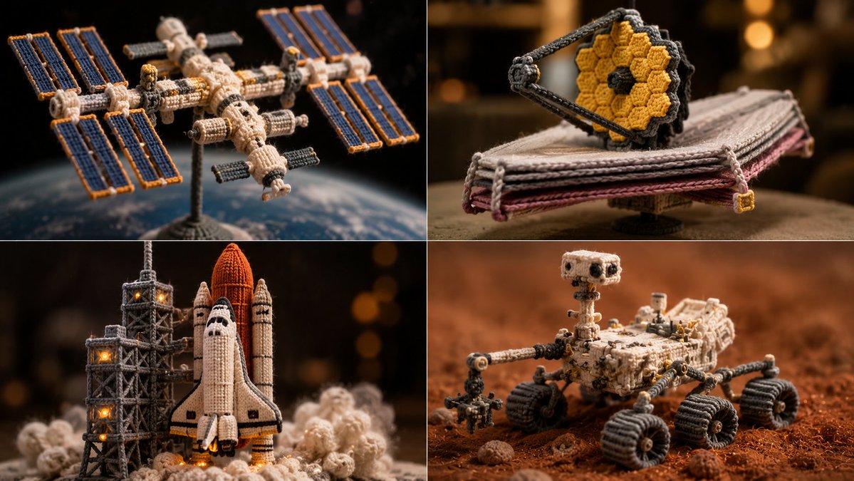 Game Asset - Knitted Yarn Space Machine — output 1