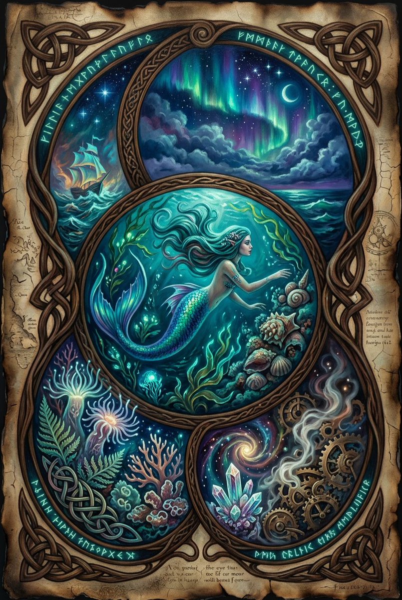 Comic / Storyboard - Secrets of the Sea Underwater Scene — output 1