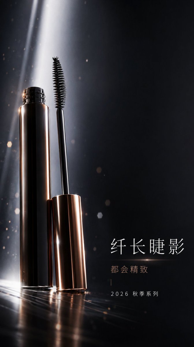 Product Marketing - Professional Mascara Brand Key Visual — output 1