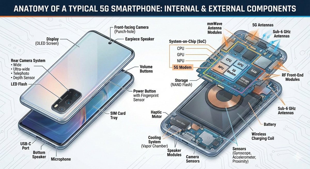5G Smartphone Infographic Prompt — output 1