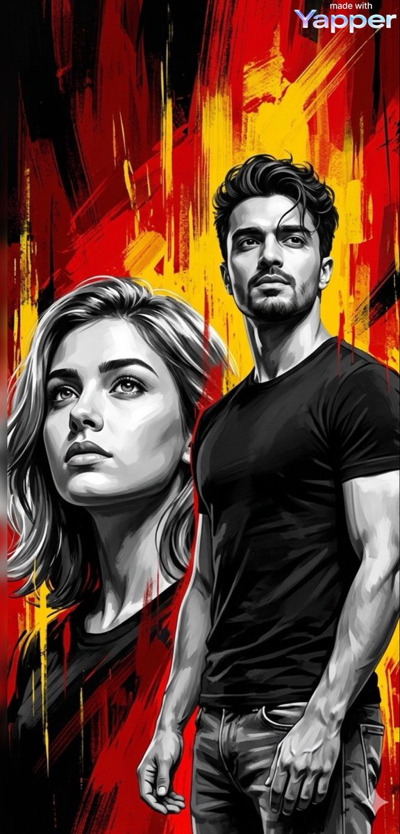 Dramatic Digital Painting Portrait of Two Subjects — output 1