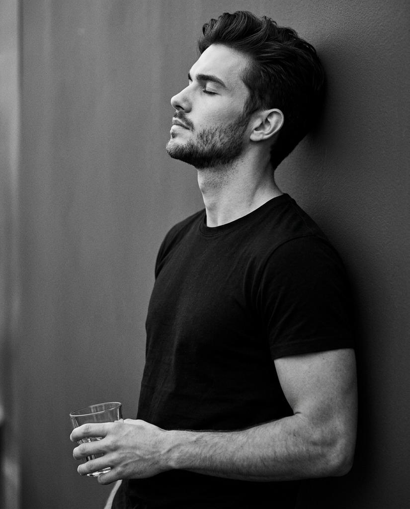 Profile / Avatar - Cinematic Monochrome Portrait with Face Intact — output 1