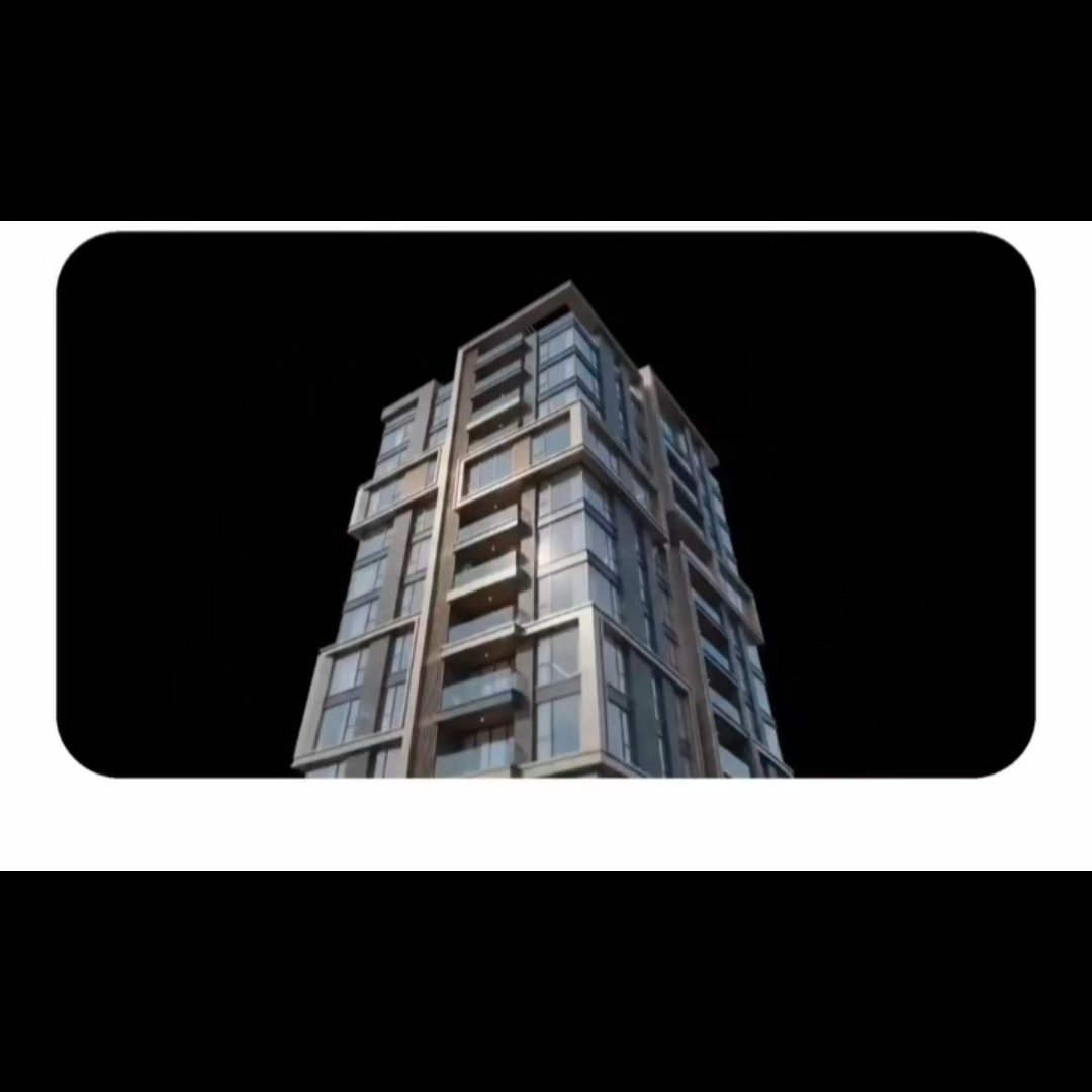 Product Marketing - Luxury Tower in Rounded Video Frame — output 1