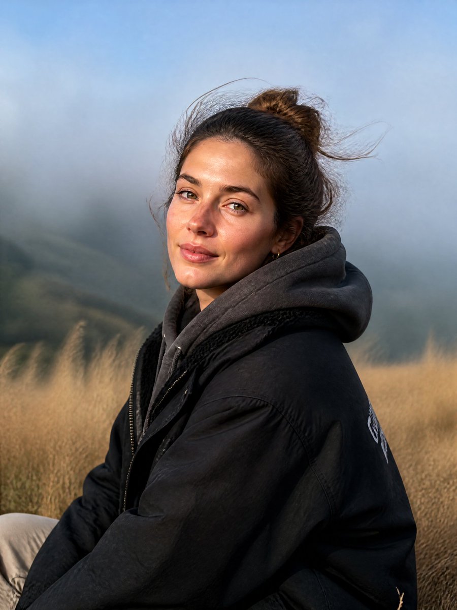 Profile / Avatar - Misty Mountain Ridge Portrait — output 1