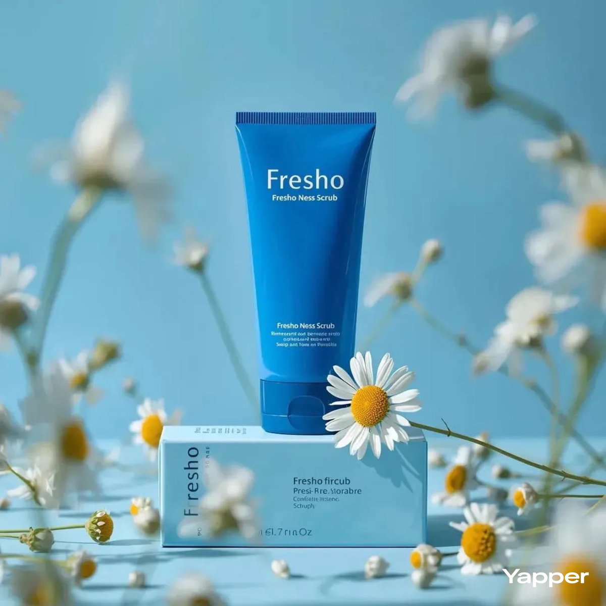 E-commerce Main Image - Cobalt Blue Skincare Product Photography — output 1