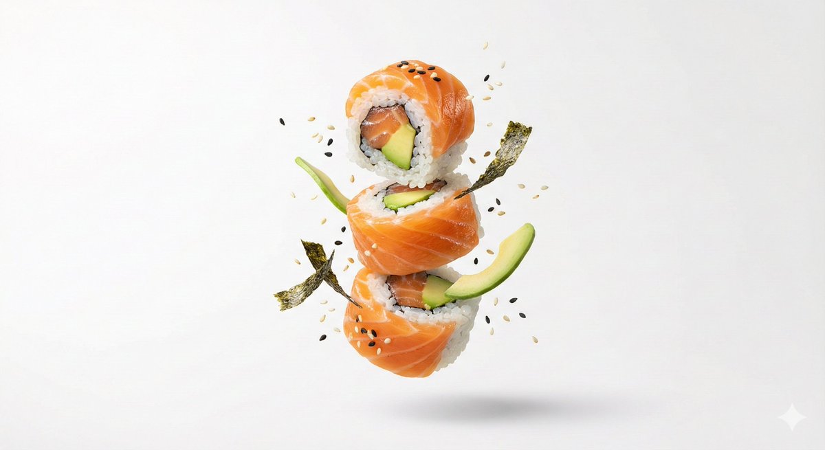 E-commerce Main Image - Premium Floating Food Hero Shot Template — output 1