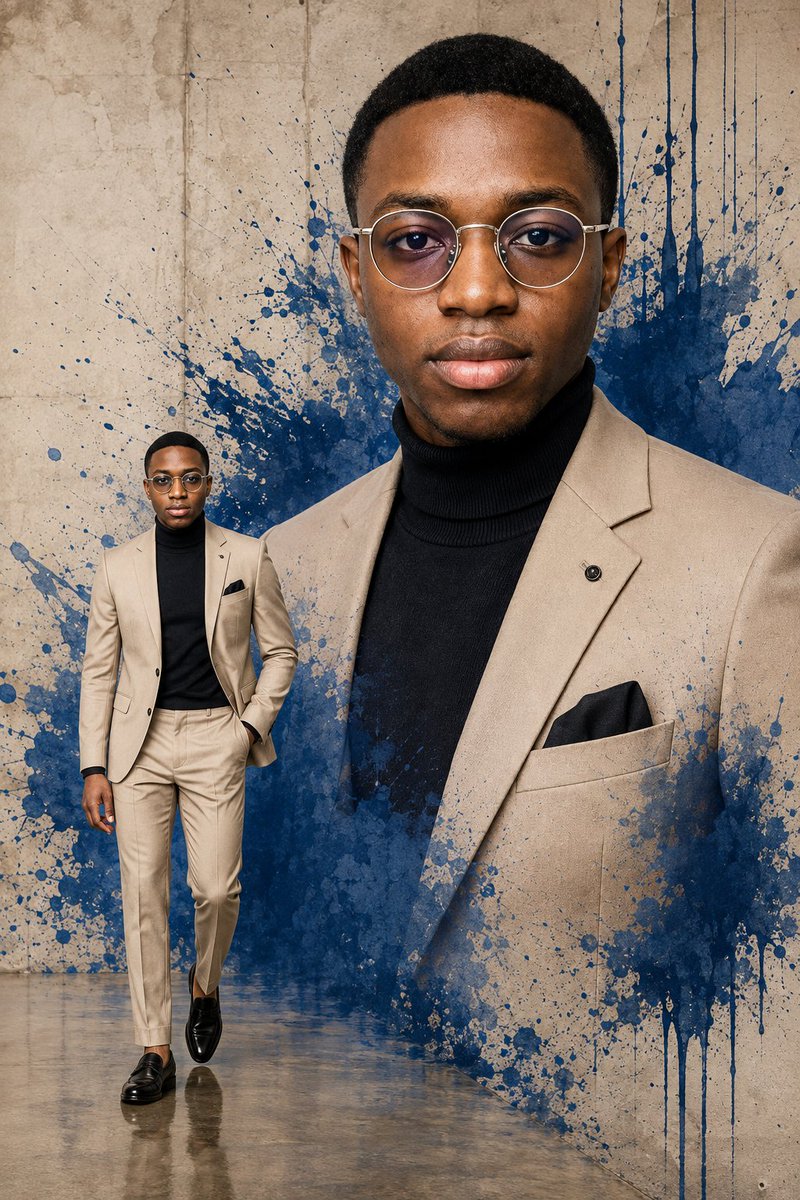 Product Marketing - High-Fashion Editorial Composite — output 1