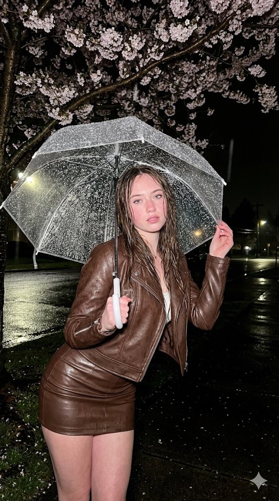 Product Marketing - Moody Fashion Editorial Rainy Night Prompt — output 1
