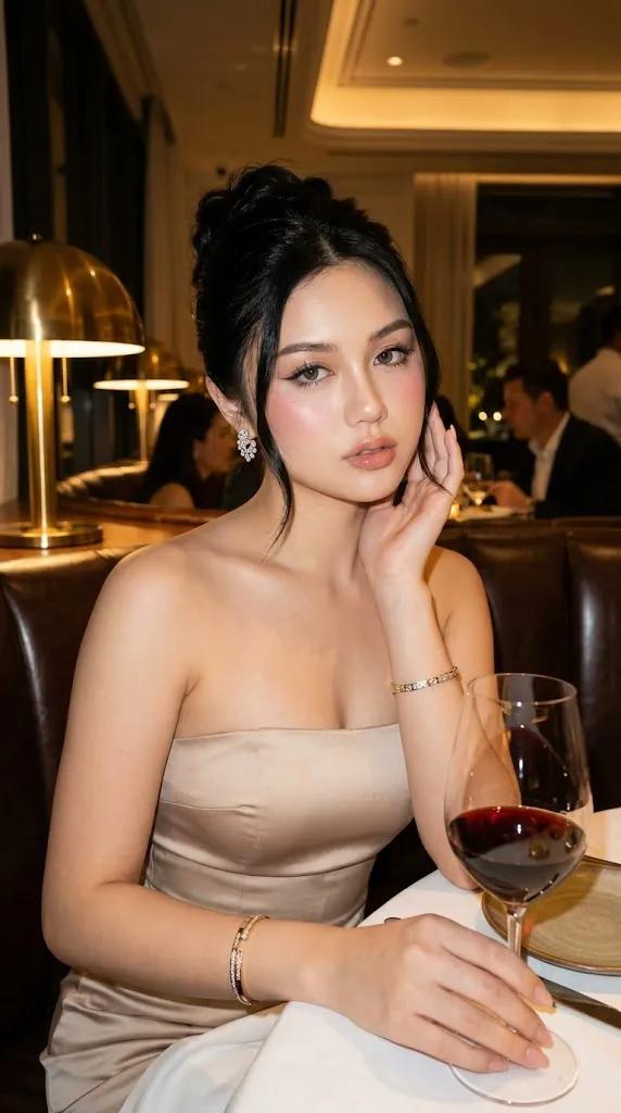 Product Marketing - Elegant Fine Dining Portrait — output 1