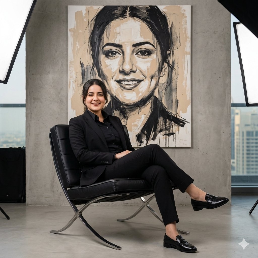 Product Marketing - High Fashion Suit Editorial Portrait — output 1