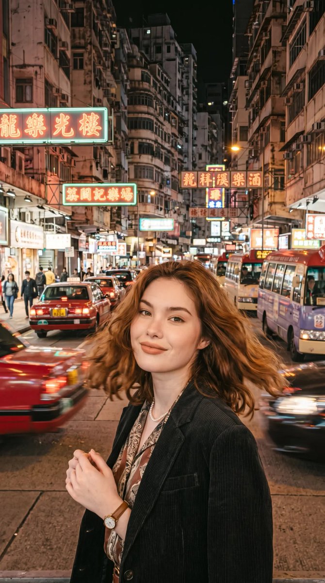 Retro Hong Kong Style Portrait — output 1