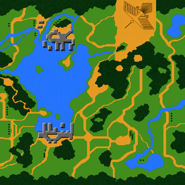 Game Asset - Seamless Retro Game Map Texture Generator — output 1