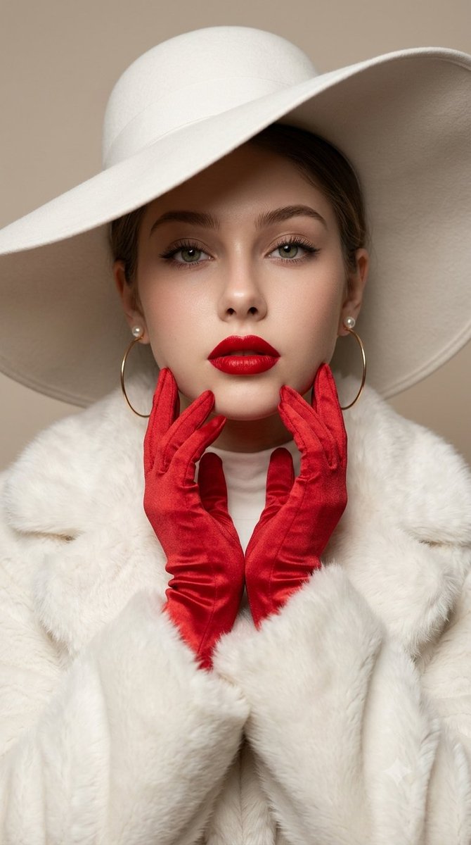 Profile / Avatar - Vintage Old Hollywood Beauty Portrait — output 1