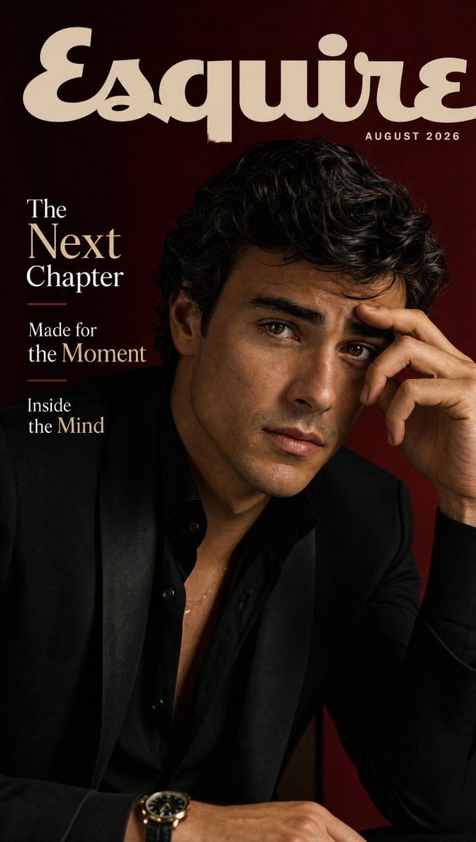 Product Marketing - Premium Esquire Magazine Cover Portrait — output 1