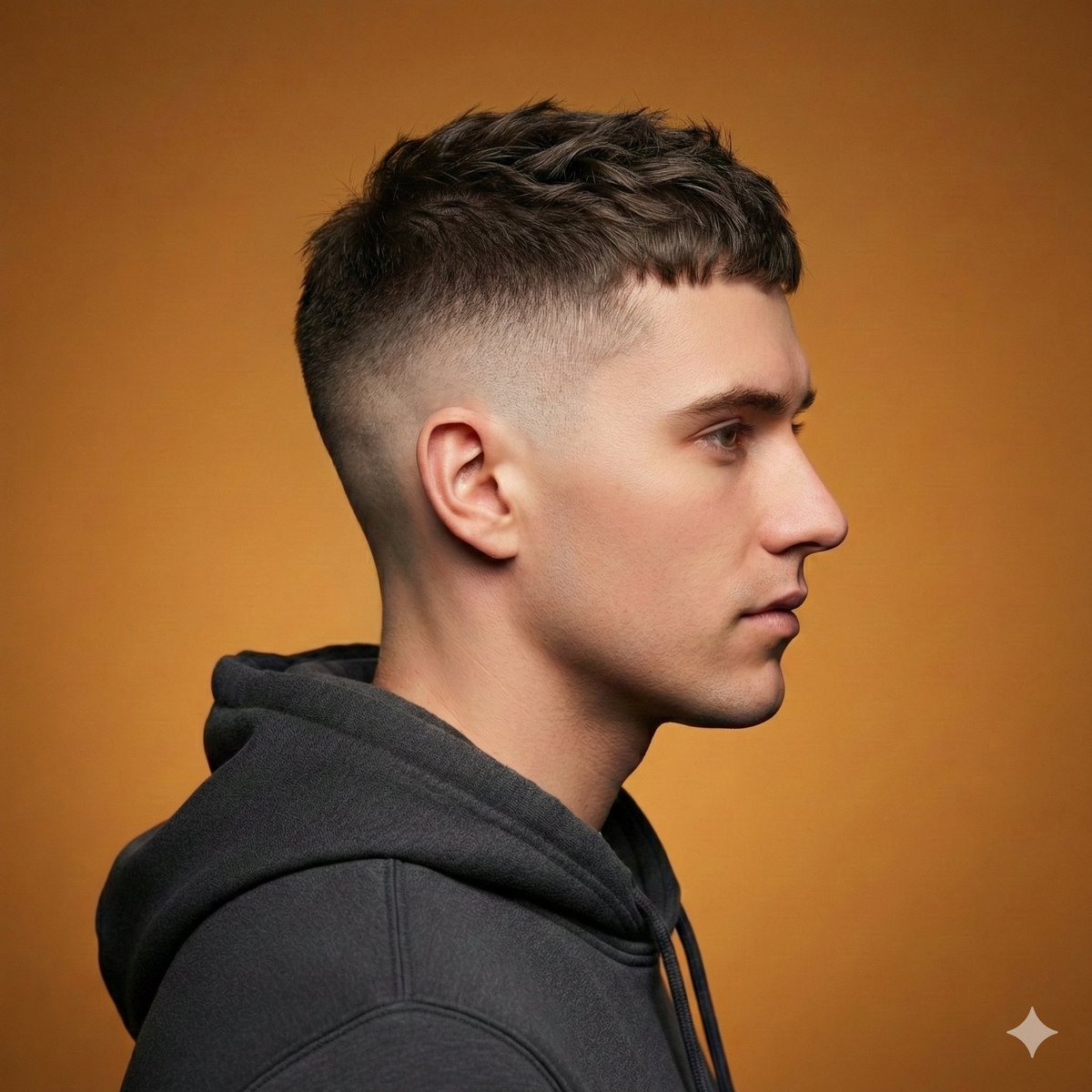 Ultra-Realistic Studio Haircut Portrait — output 1