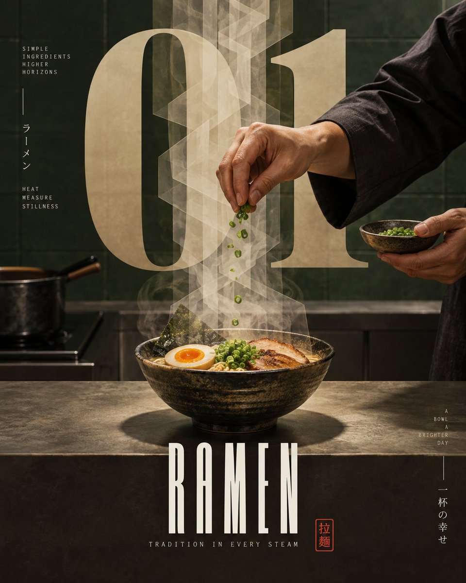 Product Marketing - GPT Image 2 Editorial Food Poster Prompt — output 1