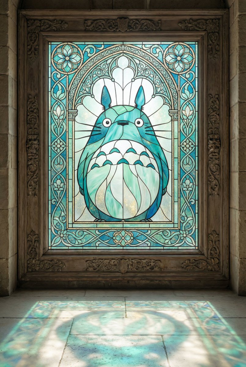 Stained Glass Window Art Prompt — output 1
