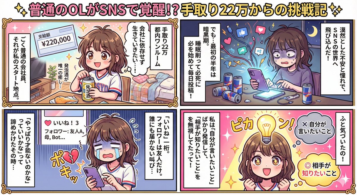 Comic / Storyboard - Generating Rich 4-Panel Manga with NanoBanana Pro — output 1