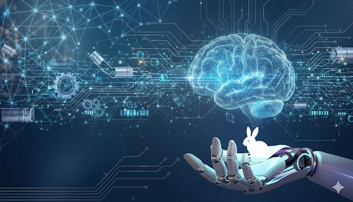 Product Marketing - Physical AI Art with Rabbit Logo — output 1